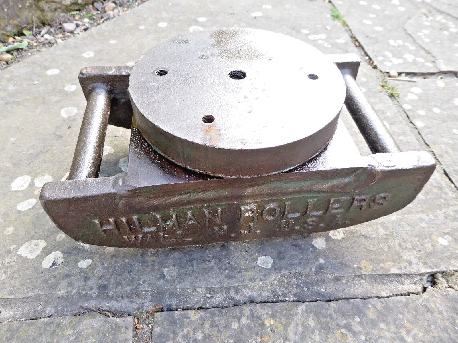 Vintage Hilman rollers USA. Heavy Duty Machinery mover movers. *Hillman.