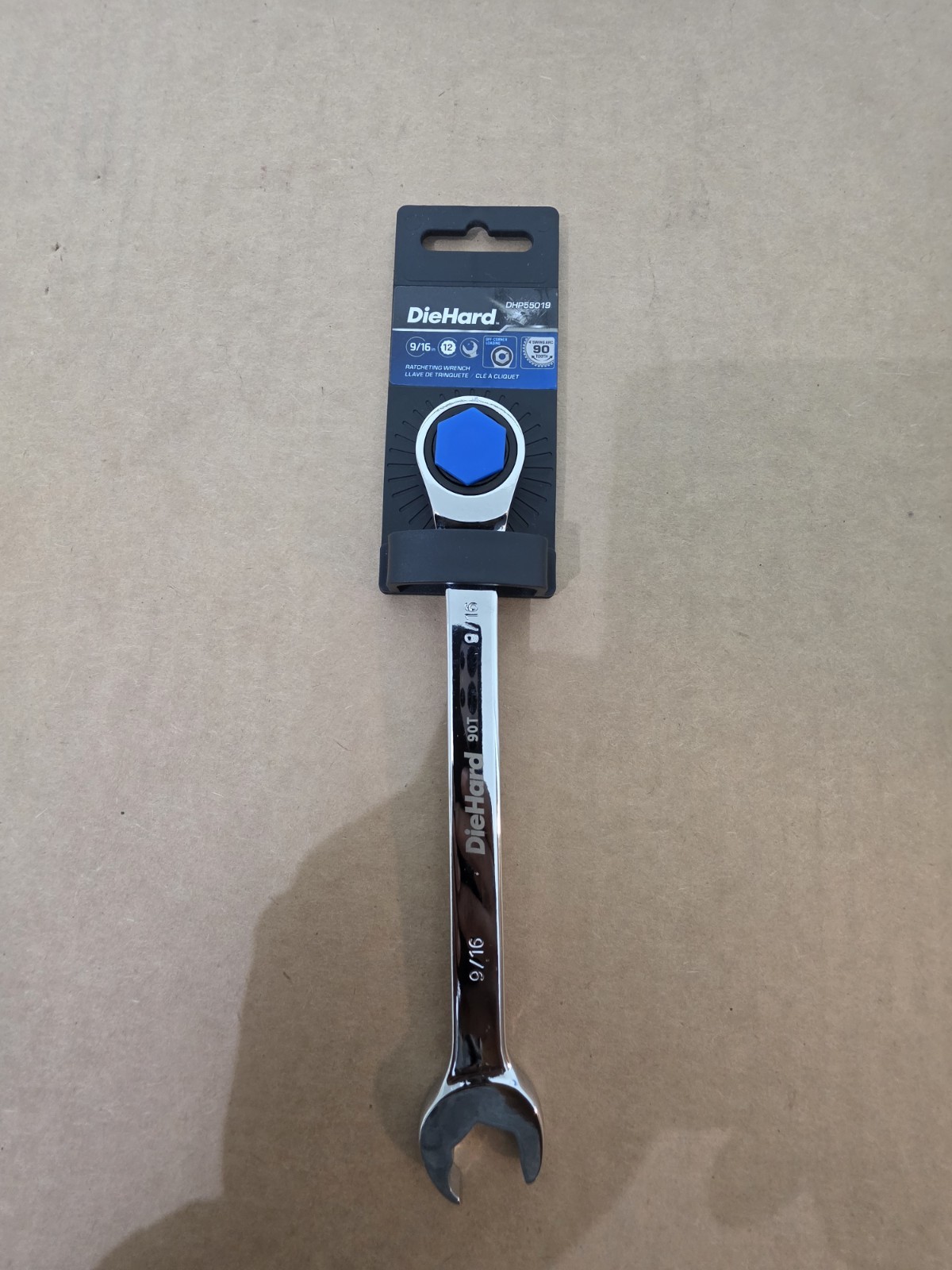 Diehard DHP55019 9/16″ Ratcheting Wrench, 90 Tooth