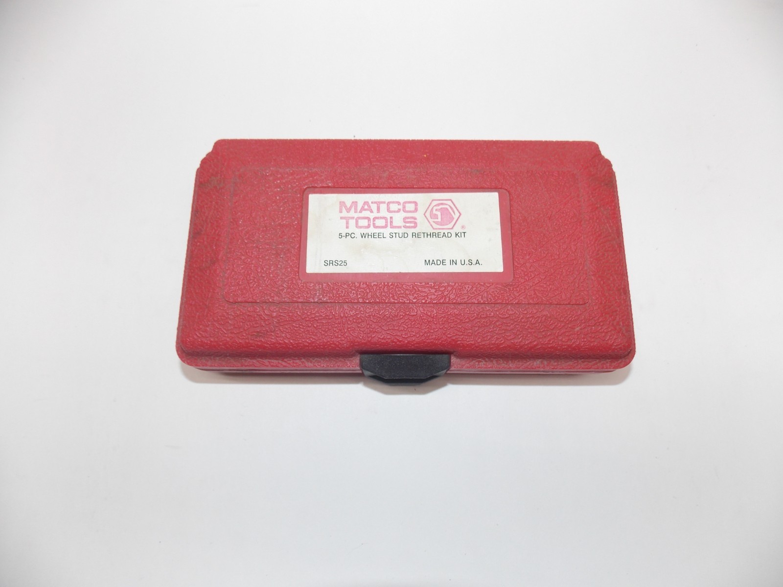 Matco Tools 5 pc Wheel Stud Rethread Kit SRS25 MINT CONDITION FREE SHIPPING