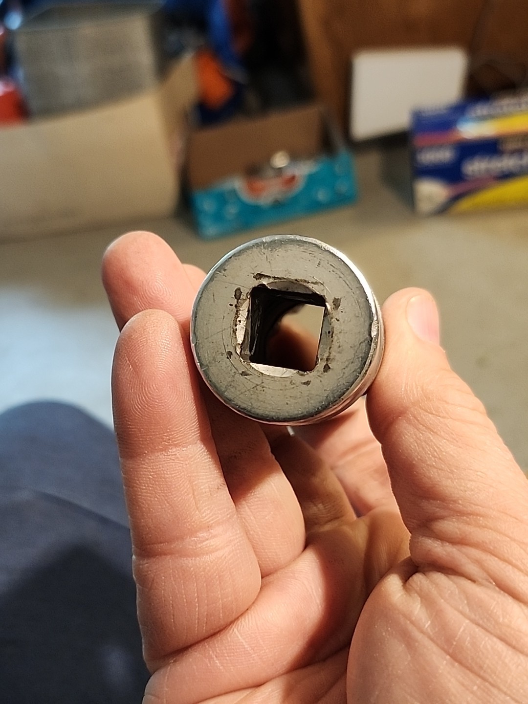 SNAP ON TS321, USA, 1″, 1/2″ DRIVE, DEEP SOCKET, 12 POINT, FREE SHIPPING