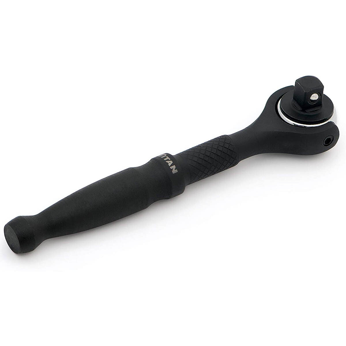 Titan 1/4″ Drive – Swivel Head Micro Ratchet – Black