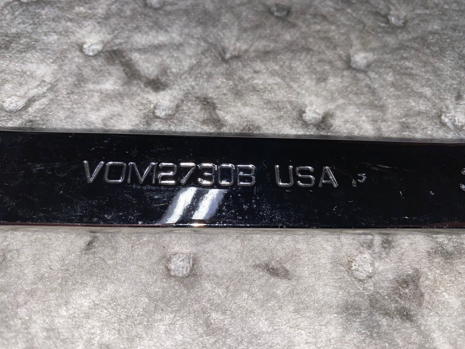 Snap-On U.S. Made 27mm x 30mm Metric Open End Wrench (VOM2730B)
