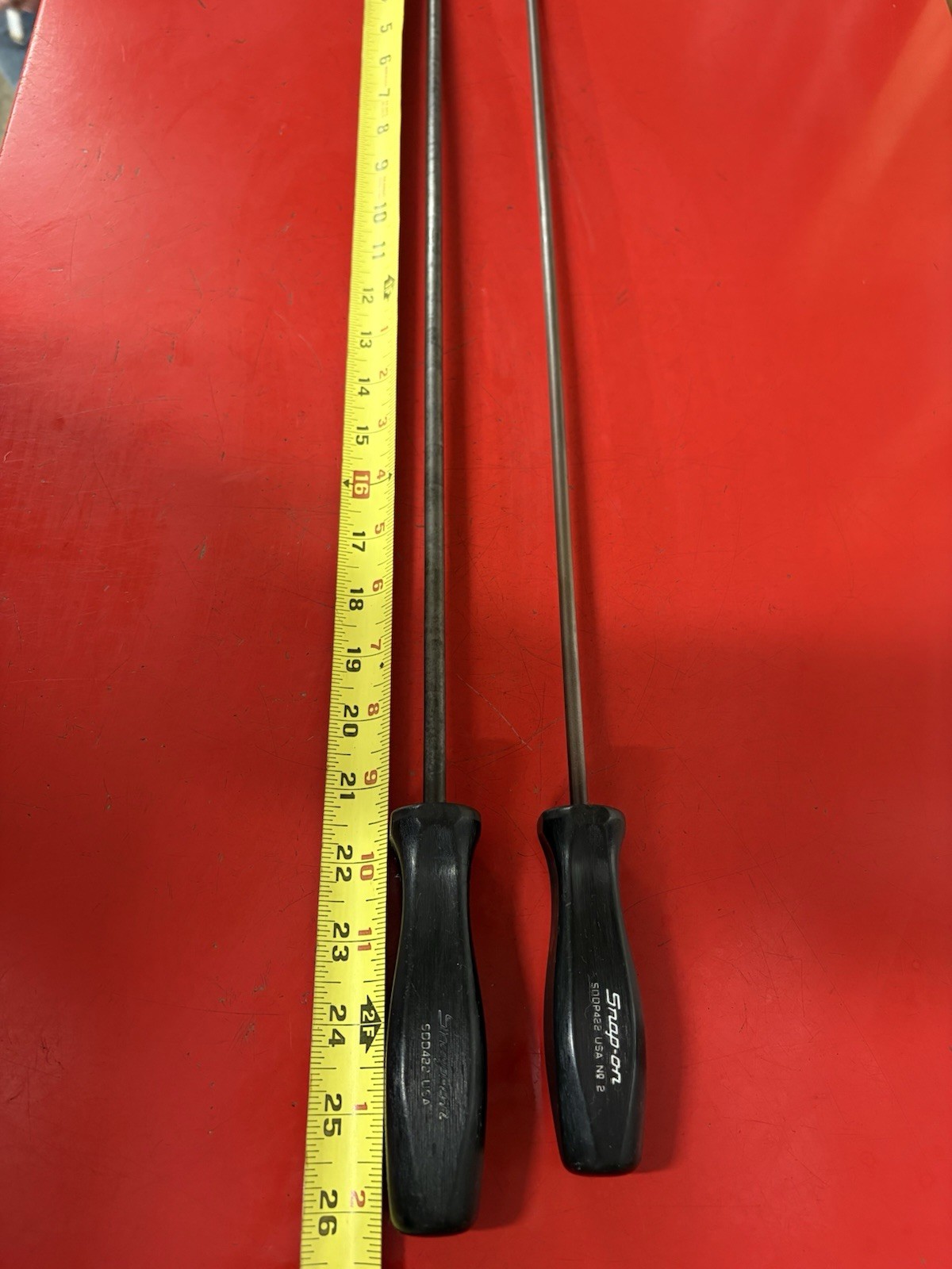 Snap-On set of lomg screwdrivers SDDP422 26″ SDD422 26″ Black