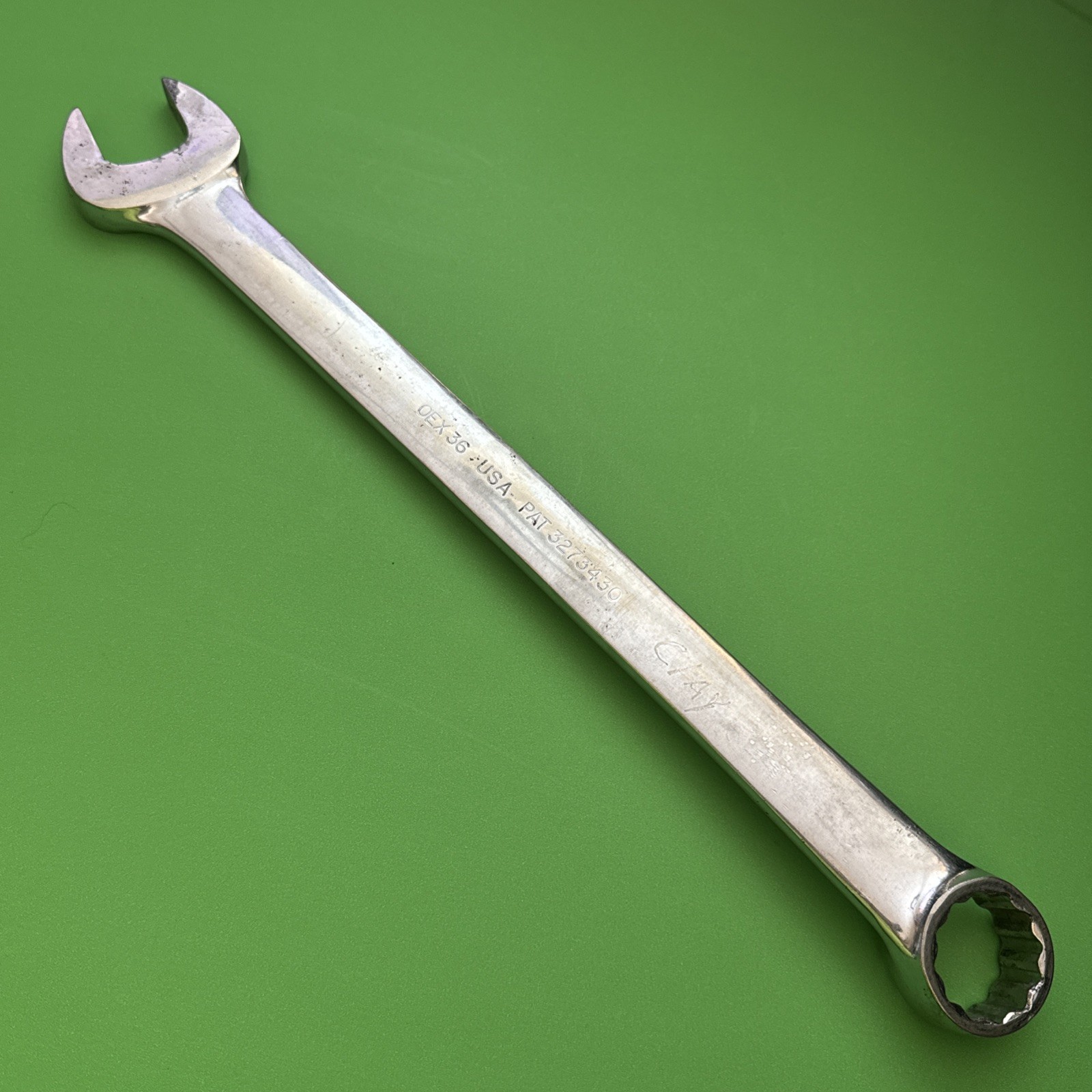 Snap-On USA 4 Piece OEX Series SAE Sz 1″ to 1-1/4″ Combination Wrench Set READ