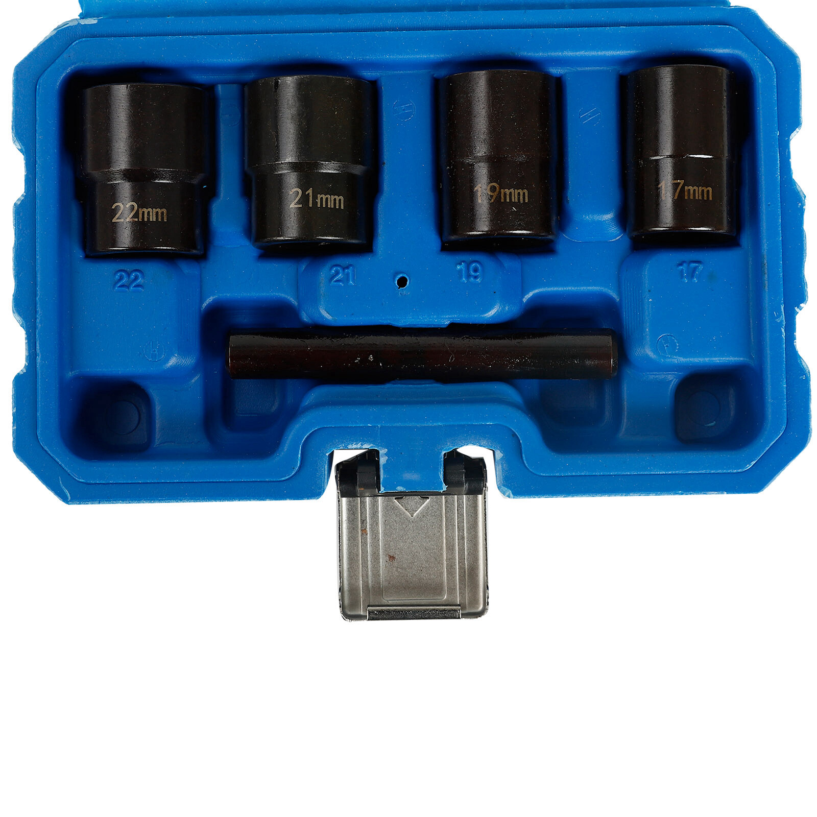 Twist Socket Wheel Lock Worn Lug Nut Remover Extractor Tool 5PCS 17/19/21/22mm