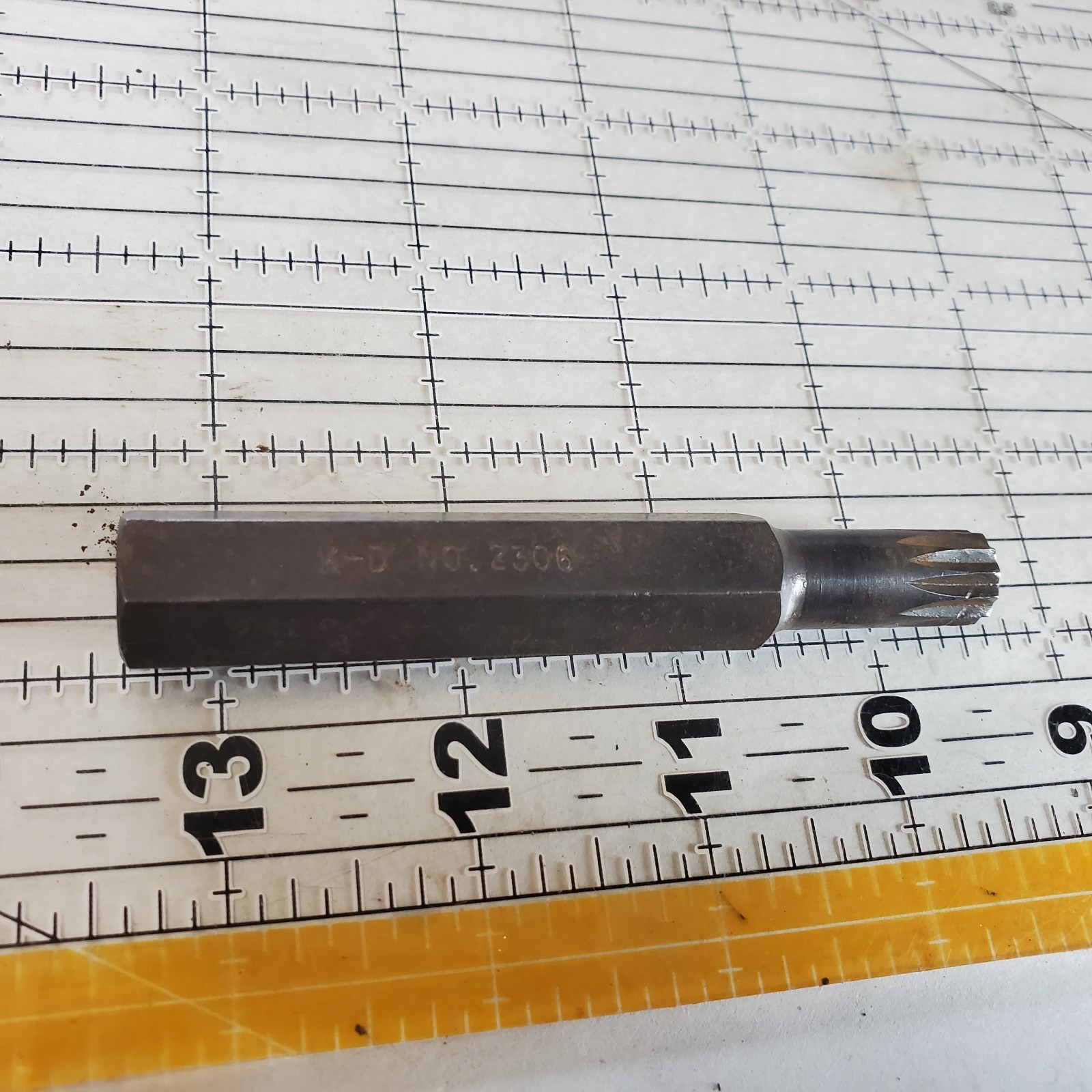 K-D 2306 12mm Triple Square Metric Internal Wrench 12 pt Metric – Made in USA