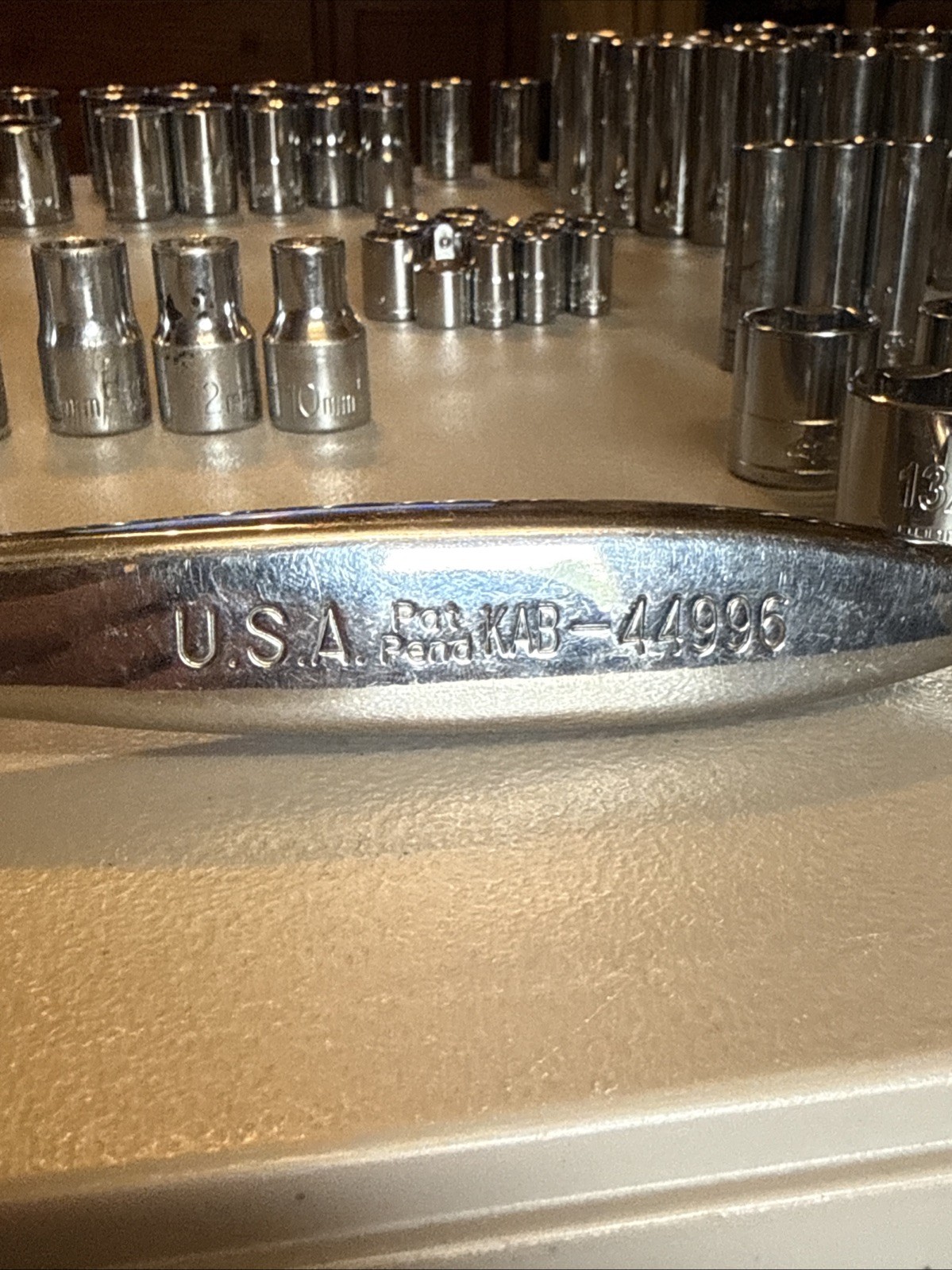 Craftsman Tools Thin Profile KAB 44996 1/2″ Drive 10″ Standard Ratchet USA