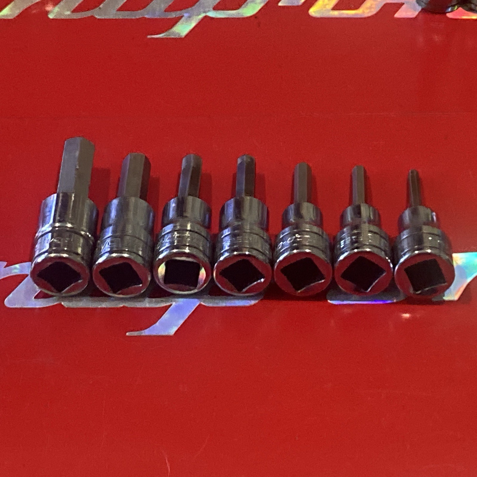 Snap On FA12, 10, 8, 7, 6, 5, 4E Hex Set Very Nice