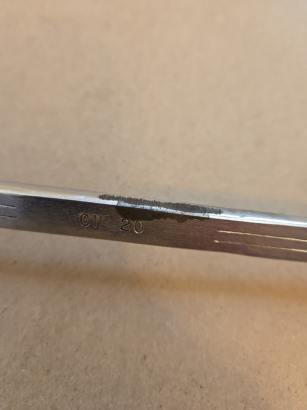 Mac Tools Sabina 5/8″ 6PT SAE Chrome Combination Wrench USA CH20
