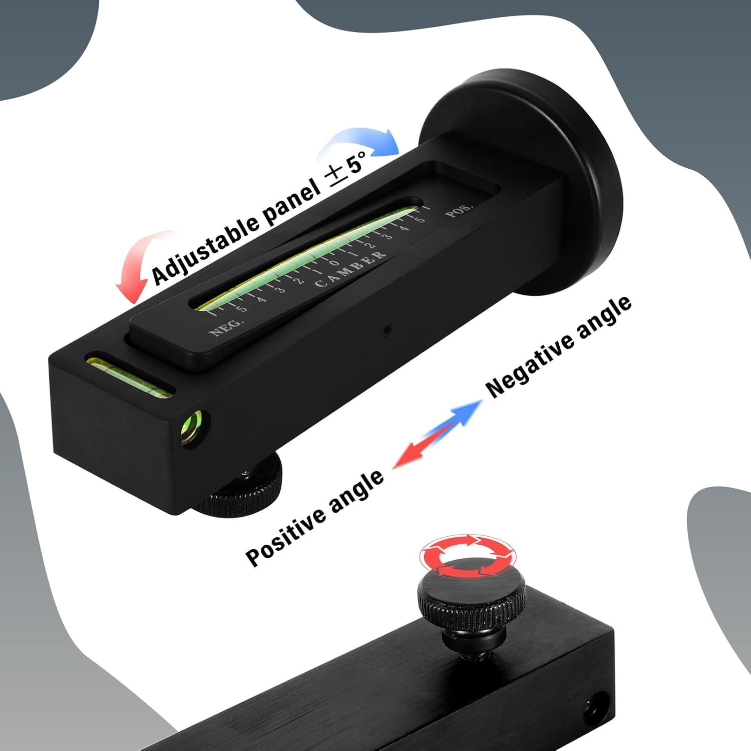 High Precision Camber Alignment Tool for Cars, Trucks and SUVs – Durable Design