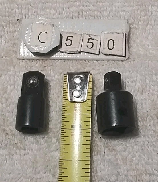 2pc 3/8″× 1/4″ & 1/4″ × 3/8″ IMPACT ADAPTER SET «NEW «