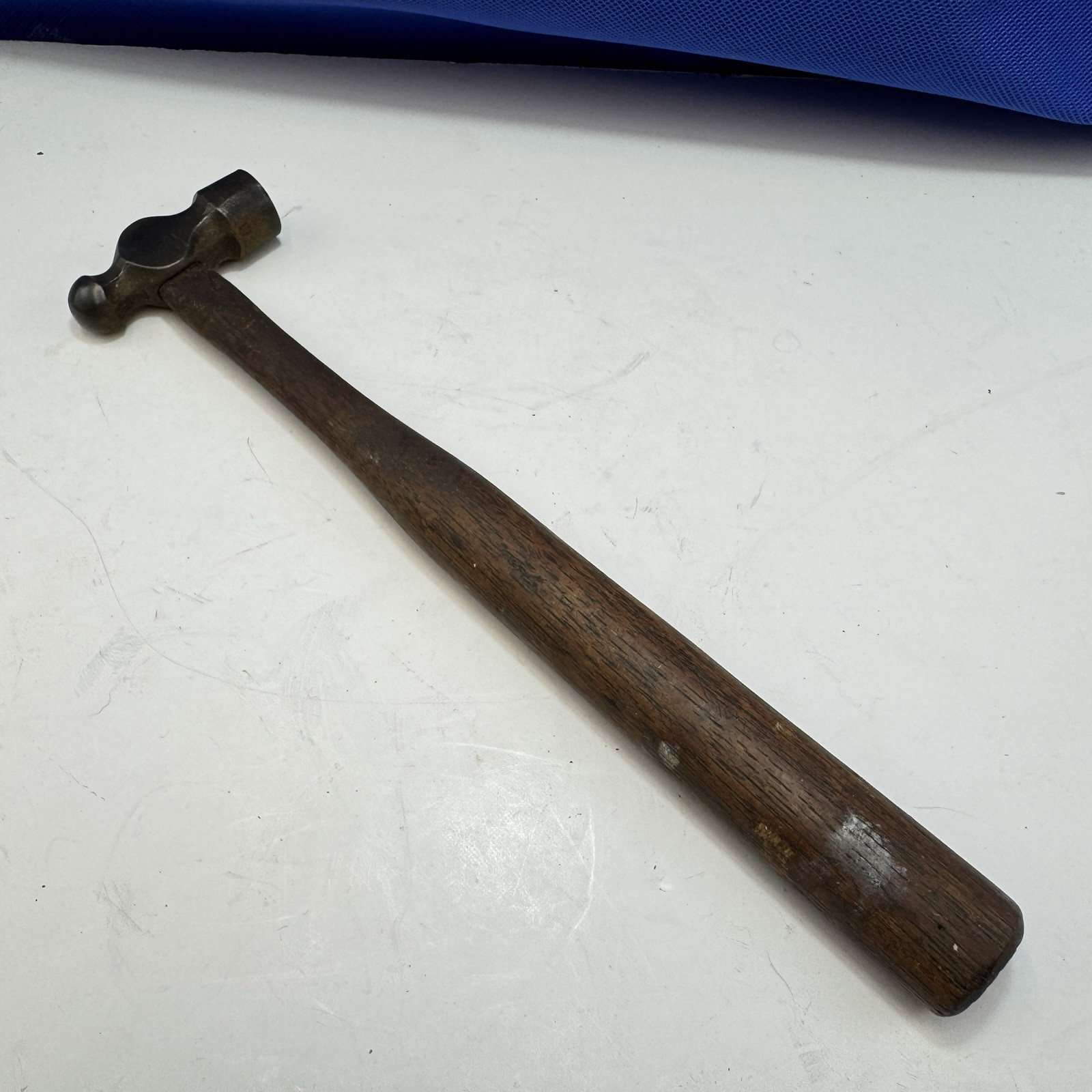 Ball Pein Hammer 400g 11″ Hickory Shaft Vintage Peen Reclaimed Tools Carpentry