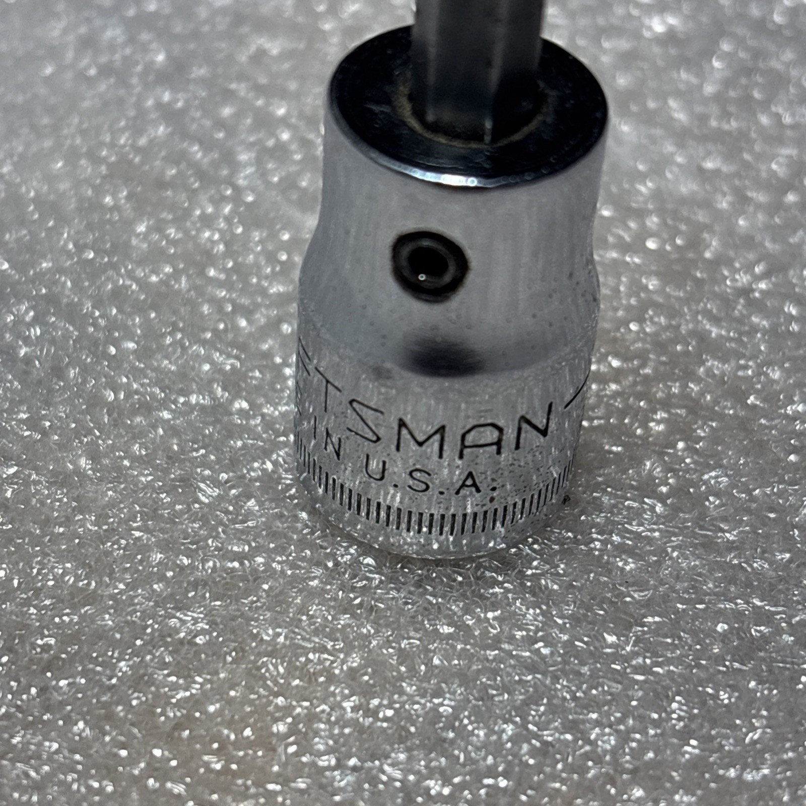 Vintage Craftsman 6mm Metric Hex Allen 3/8″ Drive V series 42676 Socket USA