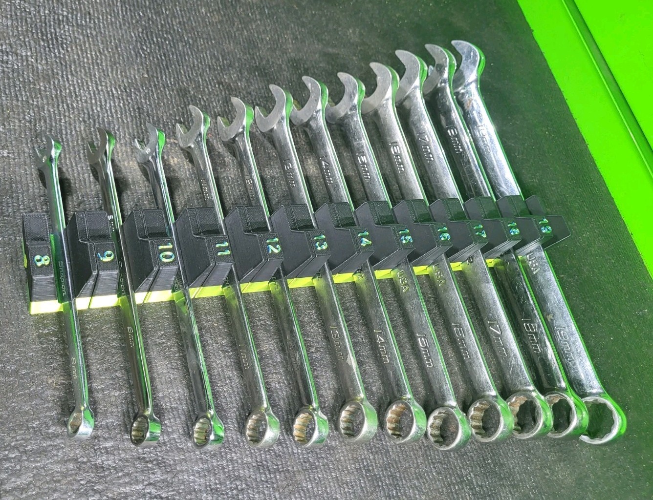 Adjustable Interlocking Wrench Organizers 8-19mm