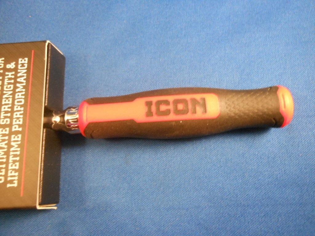 New ICON R1LKG 1/4” Drive Ratchet G2 9” Long Locking Flex Ratchet 70451