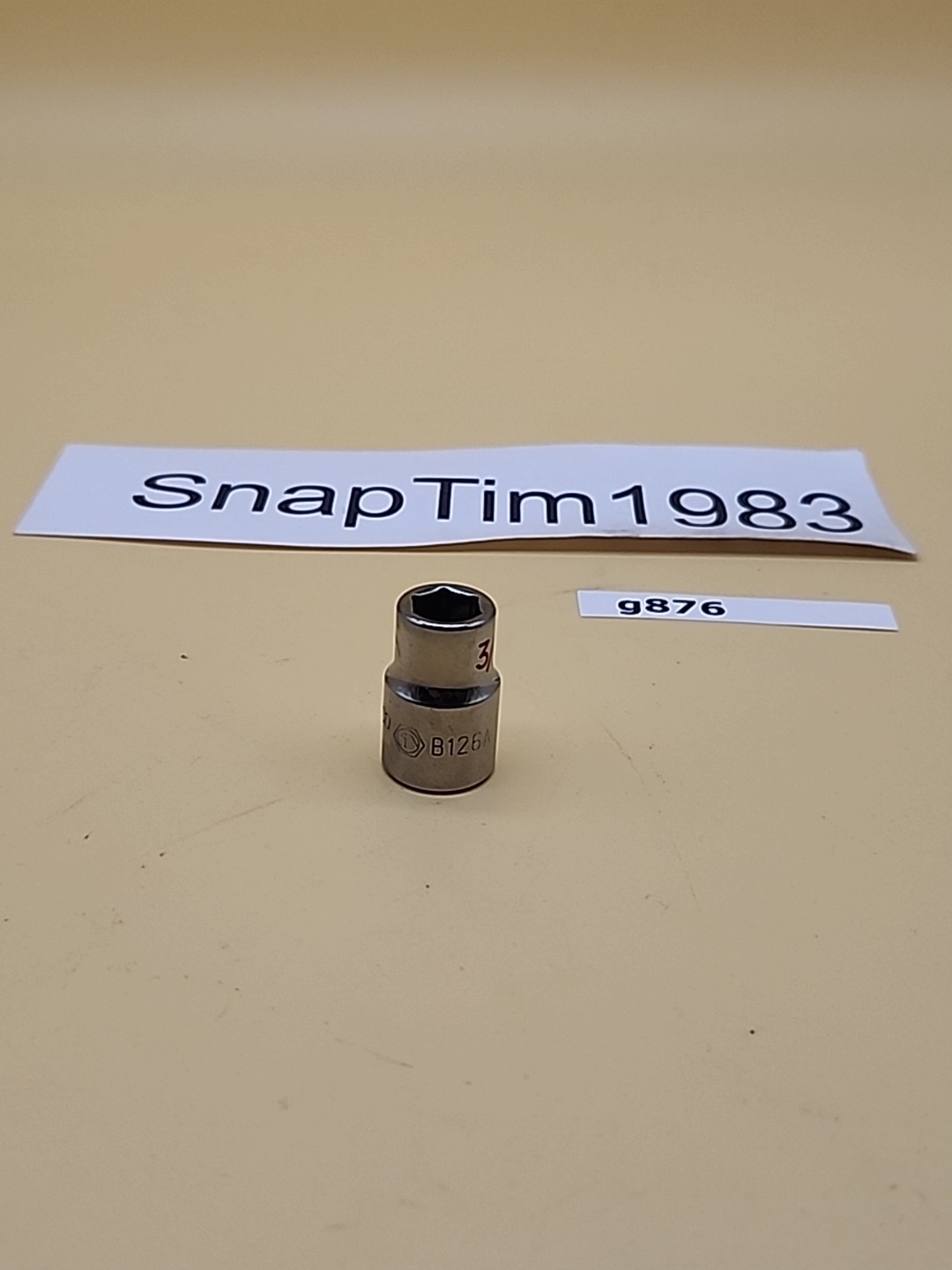 Matco Tools 3/8″ Dr 6 Pt Shallow Chrome Socket B126A USA