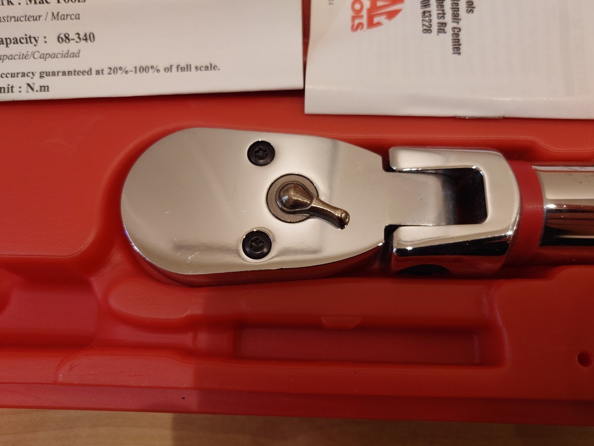 MAC TOOLS 1/2 Digital Angle Torque Wrench TWVA250FD