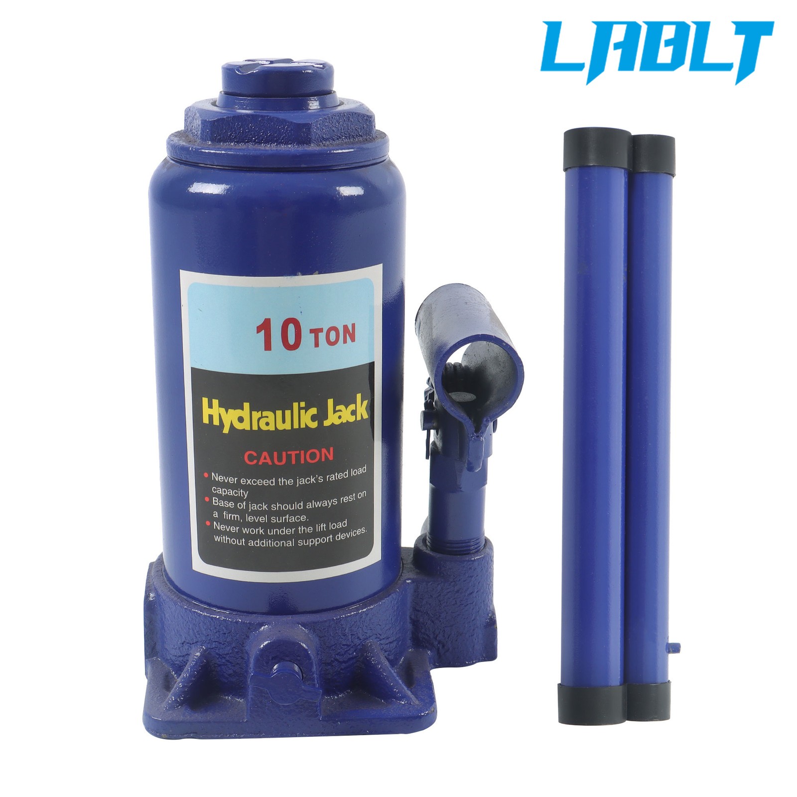 LABLT Hydraulic Car Bottle Jack For Auto Repair and House Lift 10 Ton 20000 LBS