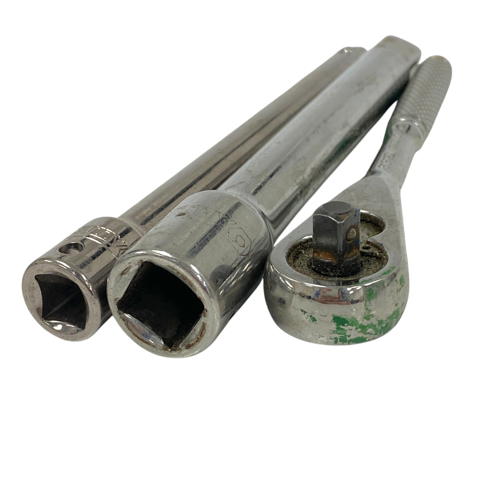 Allen 10900 1/4 Ratchet and 12810 1/2 11910 3/8 in Drive Extension Bar 3 Pcs USA