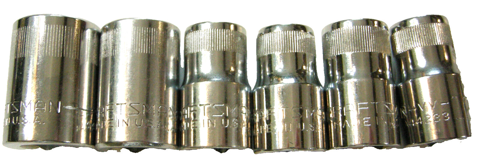 Craftsman Sockets Lot of 11 Metric 1/2 & 3/8 Inch Drive 6pt 12pt & Flex Joint