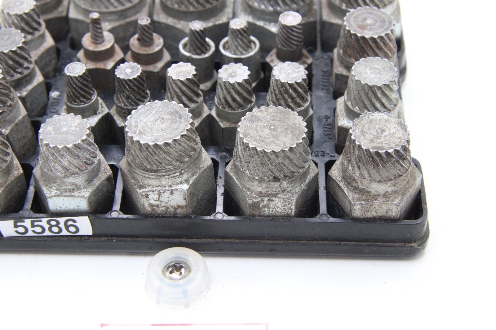 Blue Point REX-25 25 Piece Multi-Spline Bolt Extractor Set USA