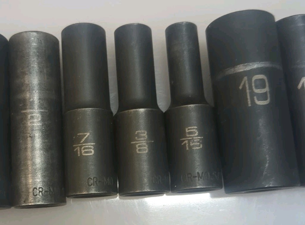 MATCO 8PC 3/8″ DEEP SOCKETS «AVD» Metric And SAE BDP