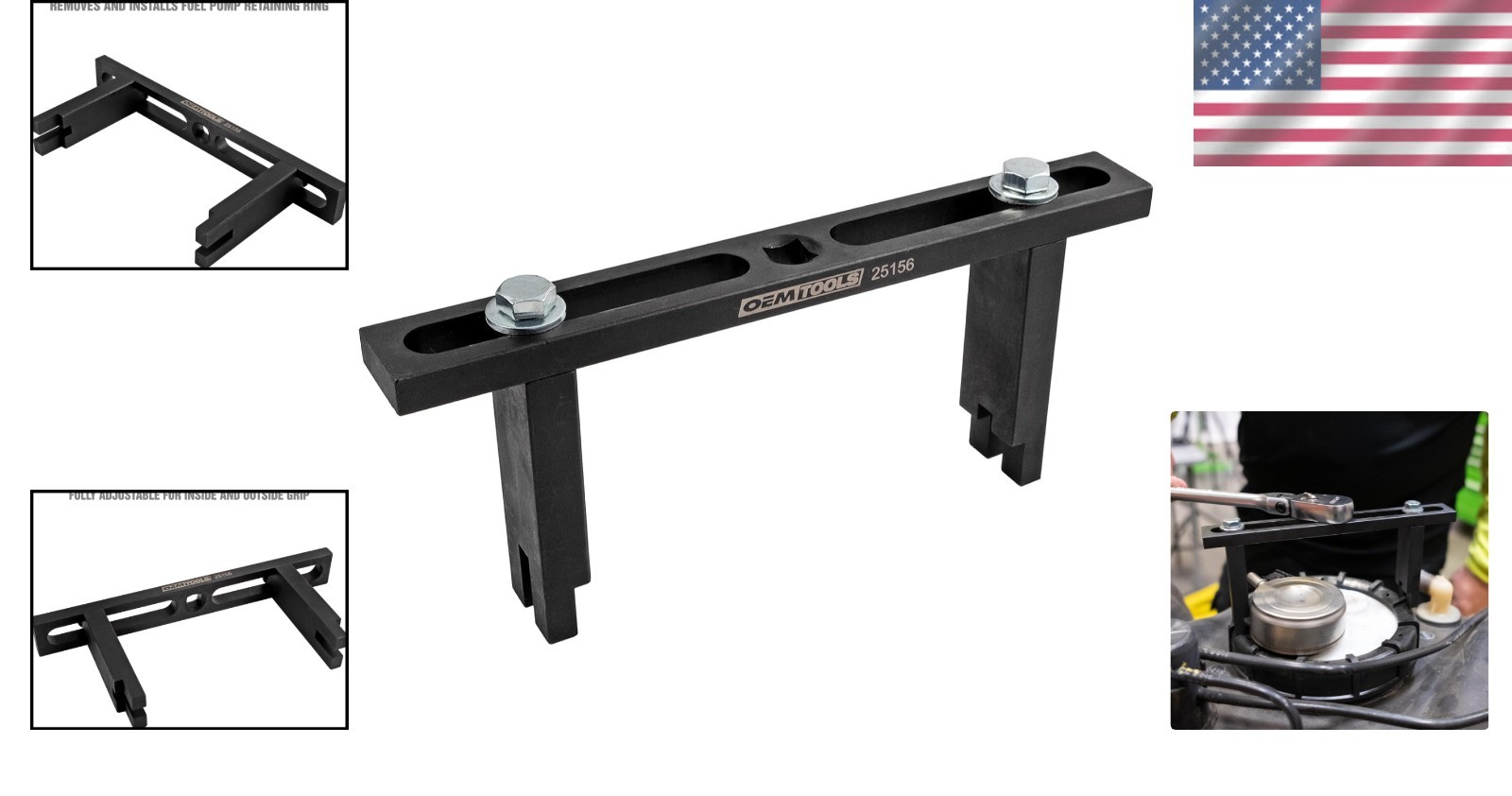 Adjustable Fuel Pump Spanner Wrench – 25156, Easy Install & Removal Tool