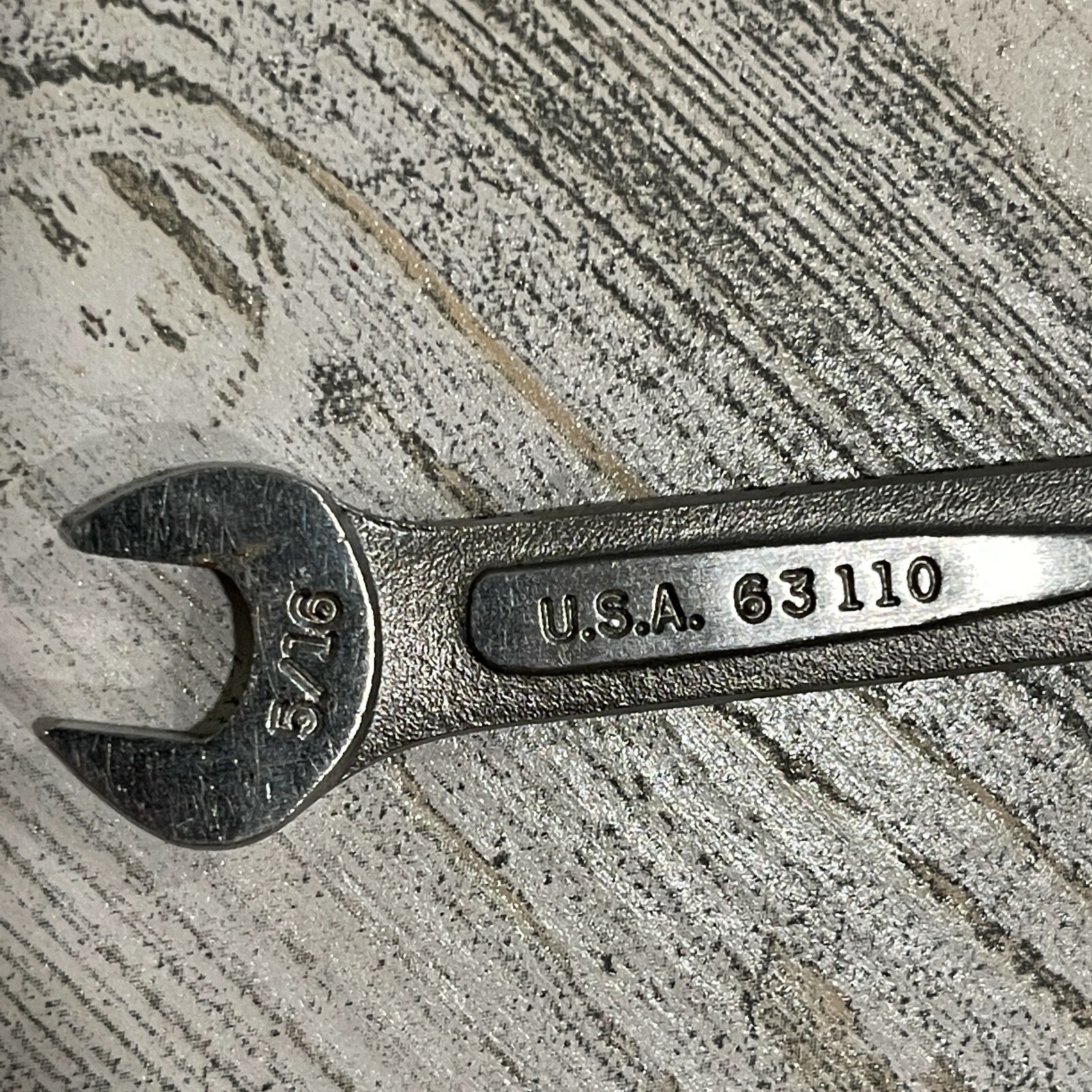 Easco Combination Wrench SAE 5/16″ Forged Alloy 63110 Made in USA 12 Point