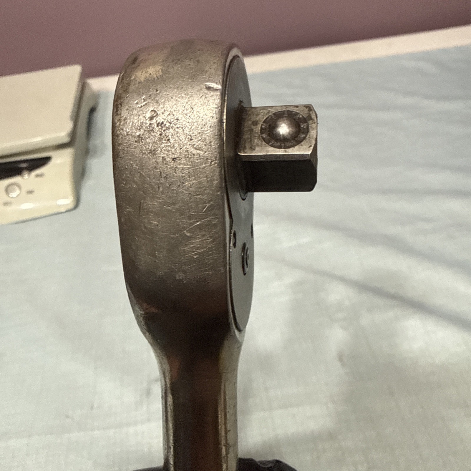 Vintage Snap-on Long Handle 1/2″ Drive Ratchet 71-15 USA