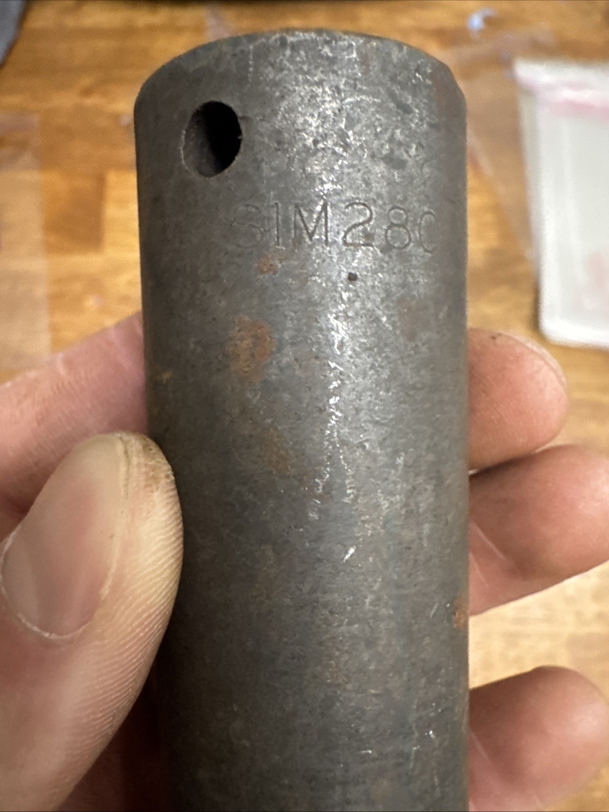 Snap-on Tools USA 1/2″ Drive 6-POINT SAE 7/8” DEEP Impact Socket SIM280 #408