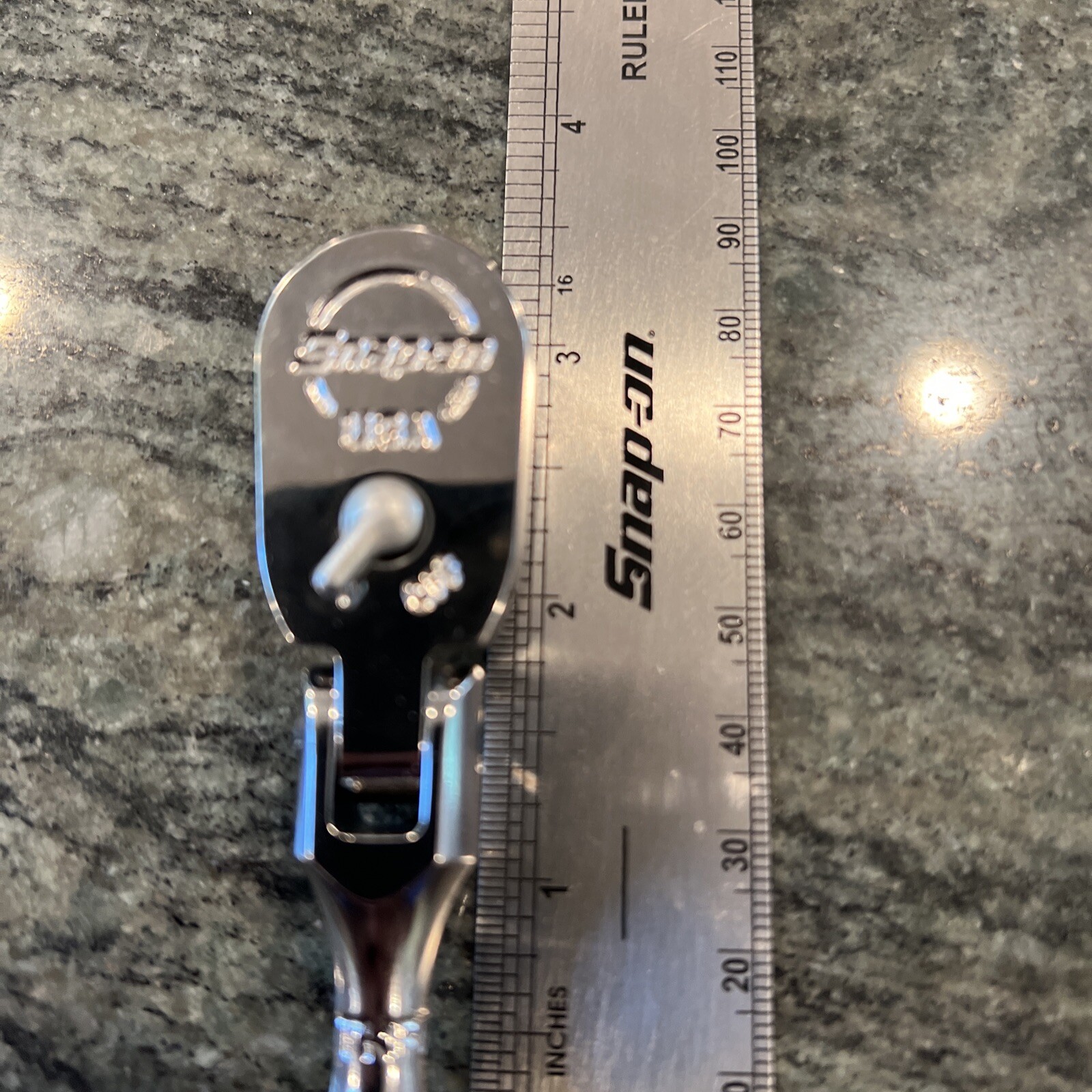 Snap On-™️ New TKF72 Stubby Flex Head Ratchet 1/4” Drive