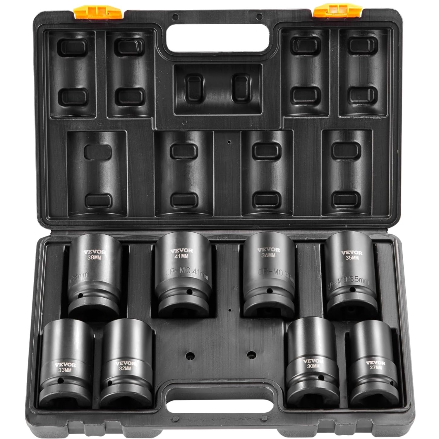 Heavy Duty 1″ Drive Deep Socket Set Metric 27-41mm