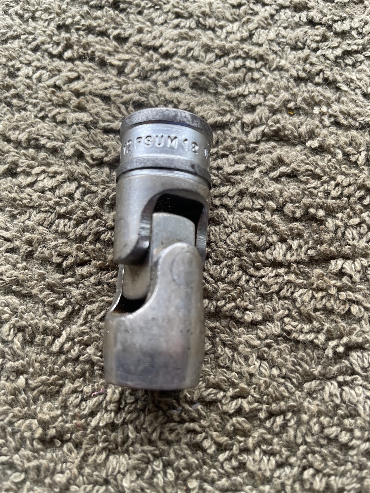 SNAP ON 3/8″ DRIVE 12MM FSUM12 6POINT METRIC UNIVERSAL SWIVEL SOCKET 12 MM B#5
