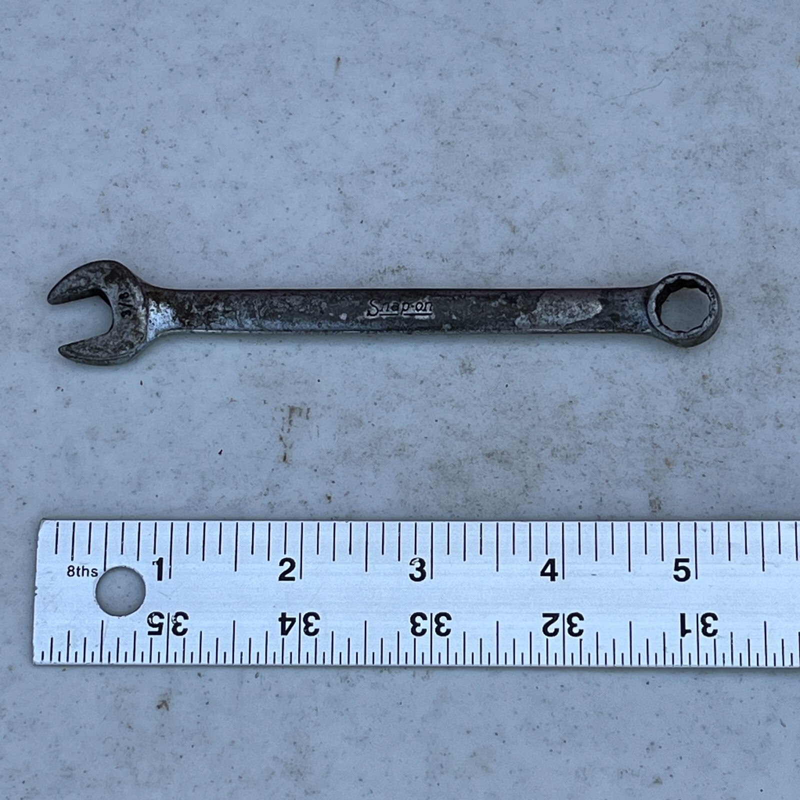Snap-on OEX-120 3/8″ 12 Point SAE Combination Wrench USA