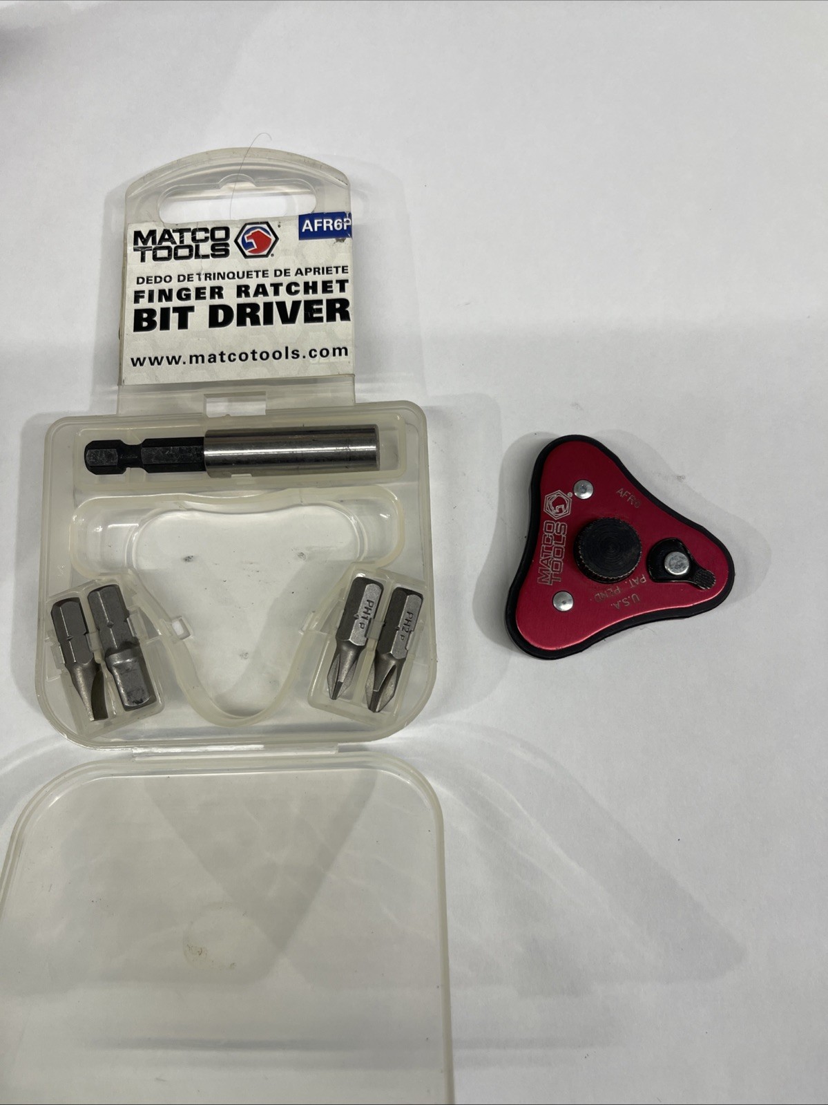 Matco Tools AFR6P Finger Ratchet Bit Driver