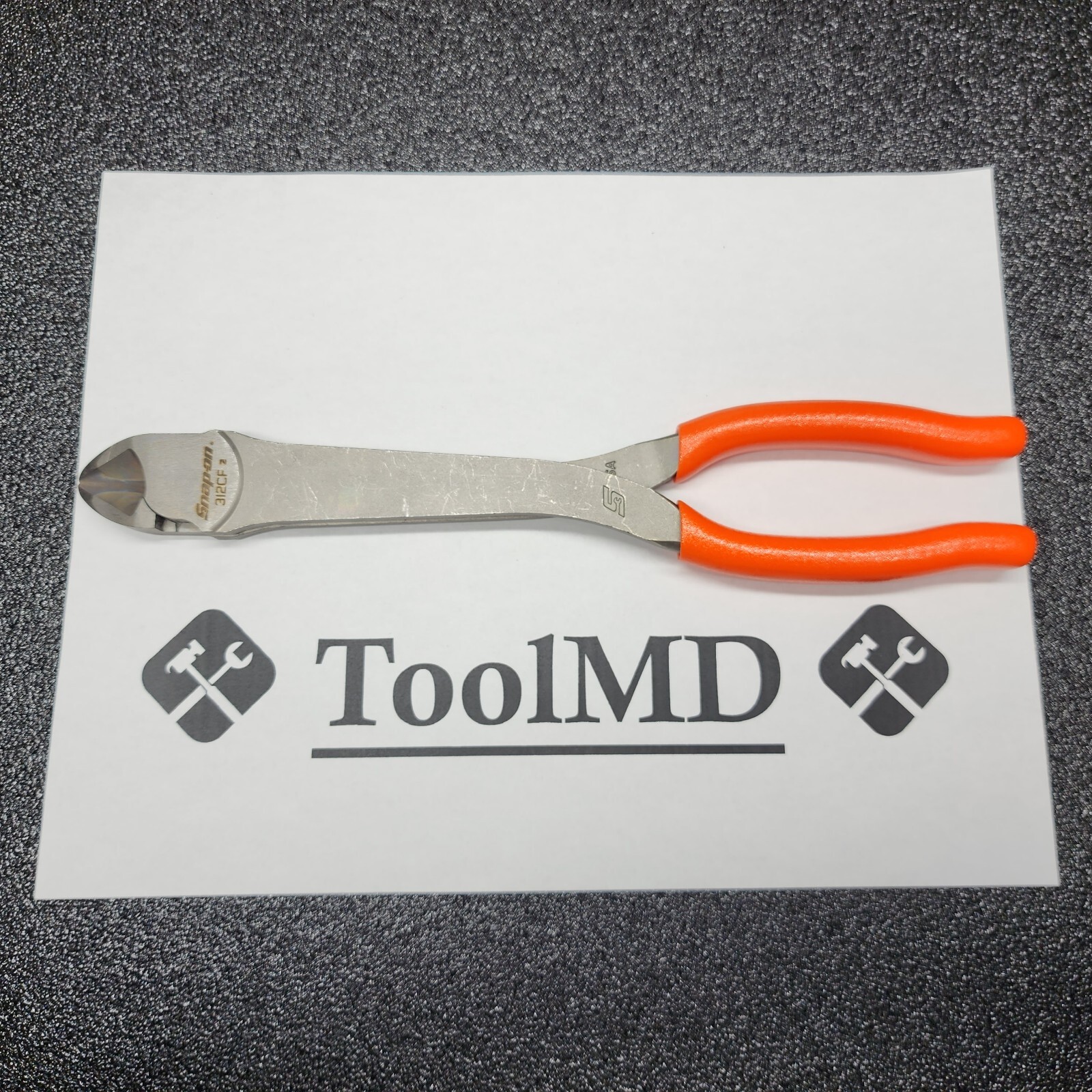 Snap-on Tools USA NEW ORANGE 11″ VectorEdge Heavy-Duty Diagonal Cutter 312CF