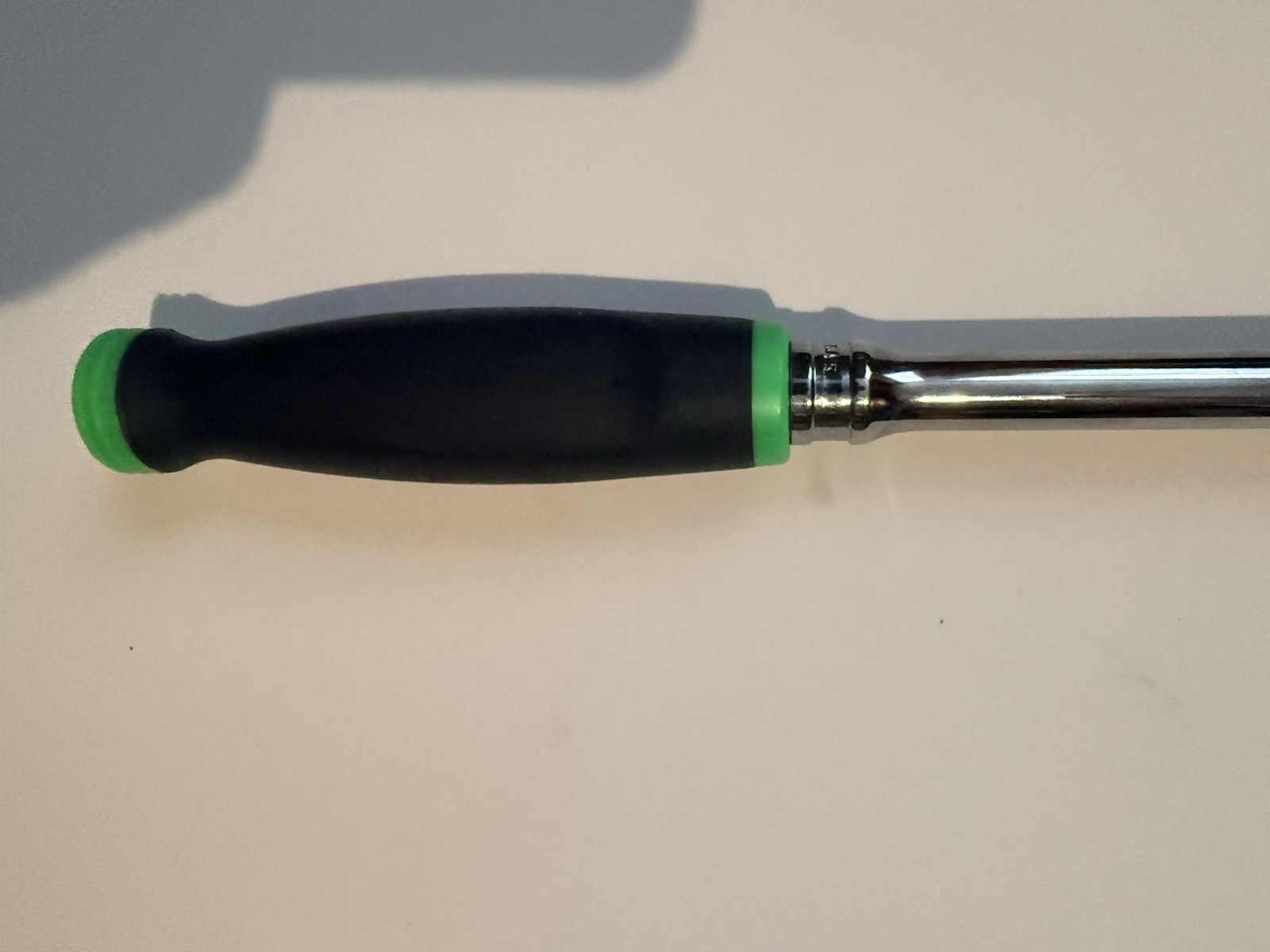 Snap On FHLX80BG 3/8 Comfort Grip Ratchet 10” Handle Green Brand New