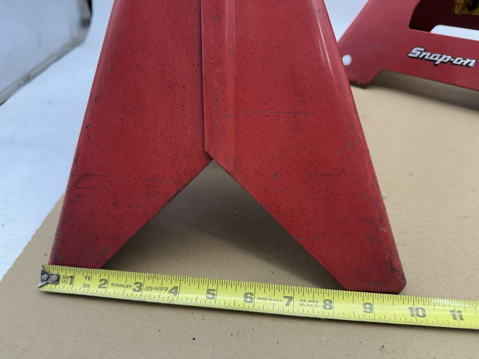 Pair of 2 Snap-On Professional Tools USA 5-Ton Capacity Jack Stands Model YA-875