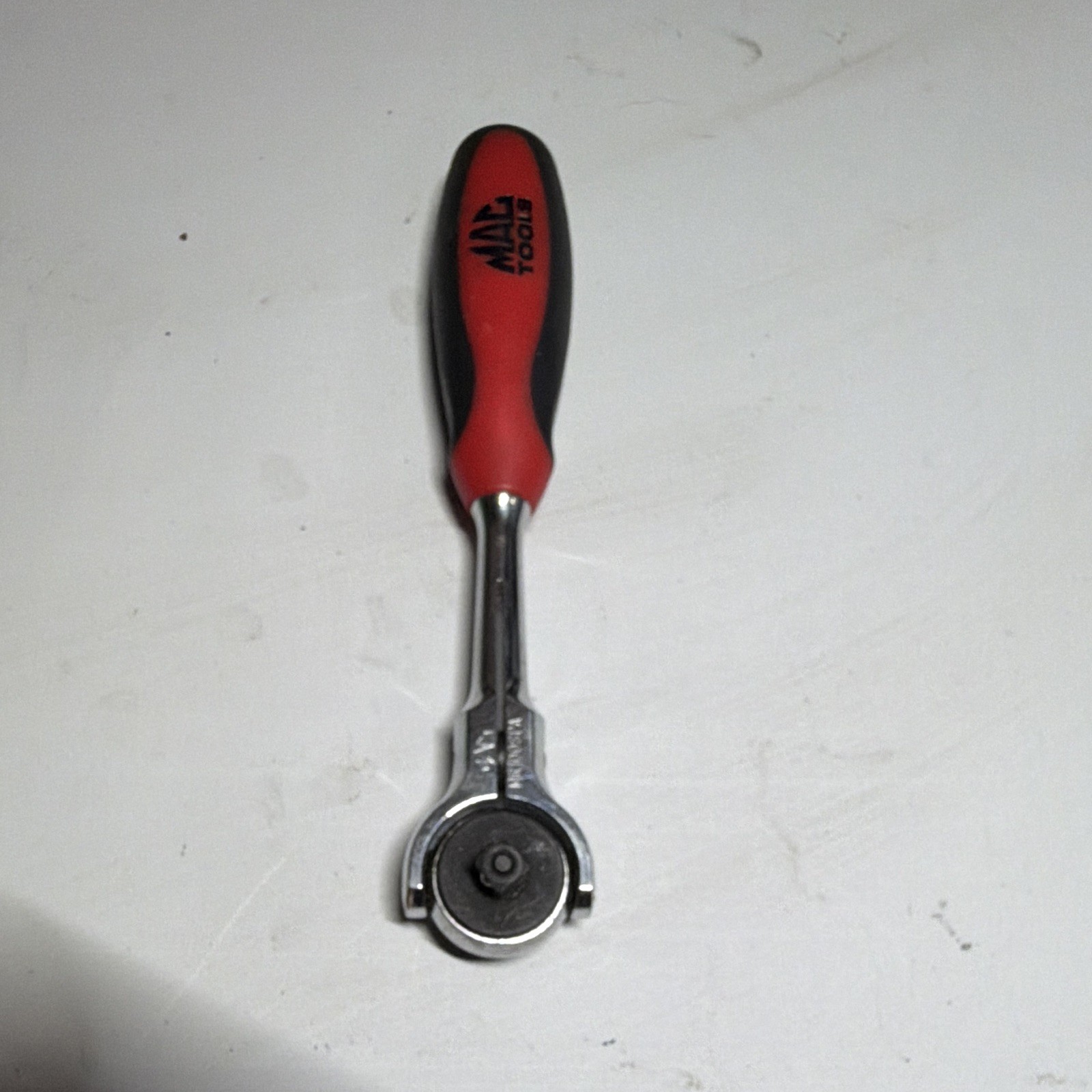 MAC 1/4″ DRIVE BI-MATERIAL SWIVEL-HEAD RATCHET – 7″