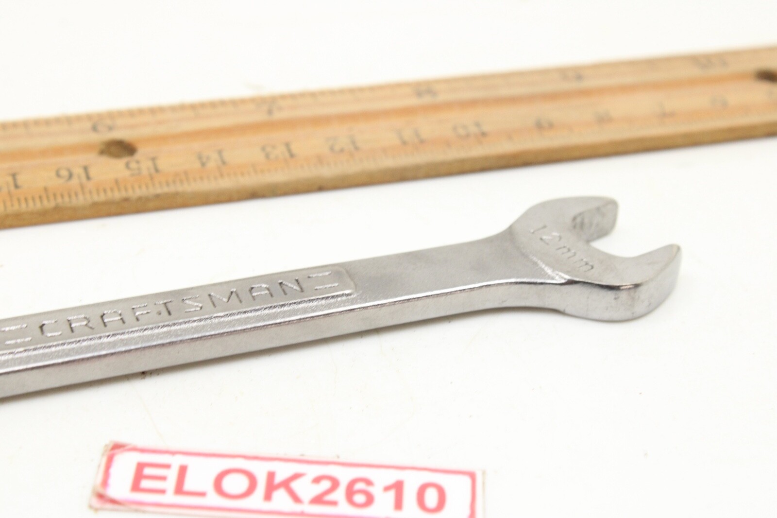 Craftsman V^-42916 12mm 12 Point Metric Combination Wrench 6″ Long USA