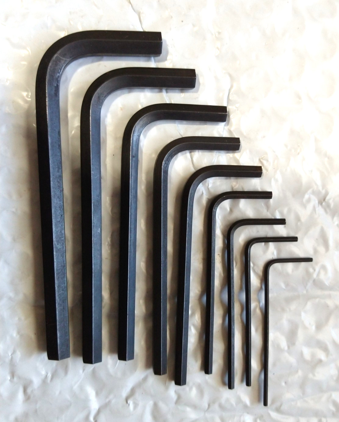 SEARS/CRAFTSMAN TOOLS 946802, ALLEN/HEX KEY SET, 9 PIECES.