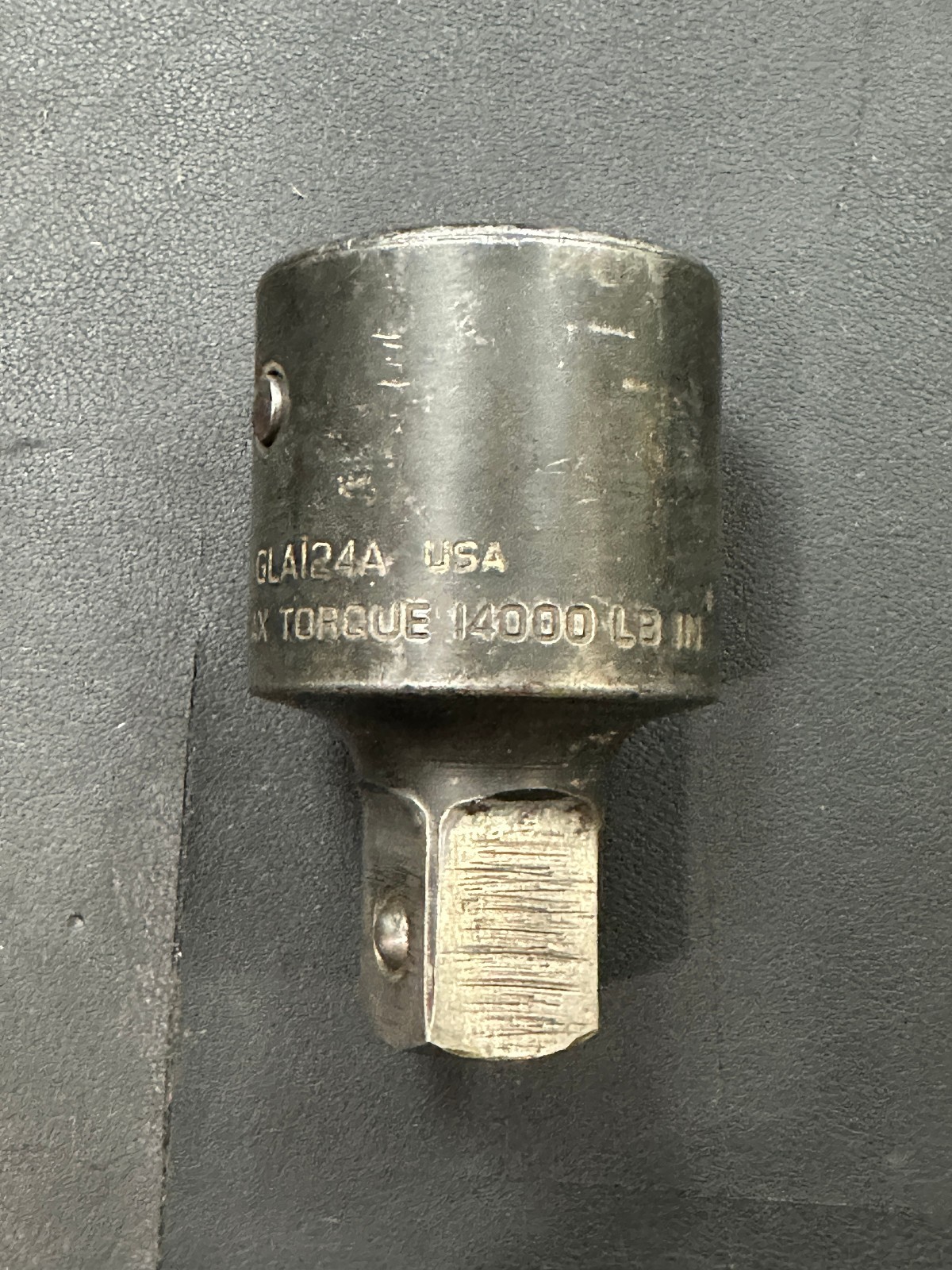 SNAP ON GLA124A 1″ Drive Square Drive Adaptor 1″ Internal x 3/4″ External Dr.