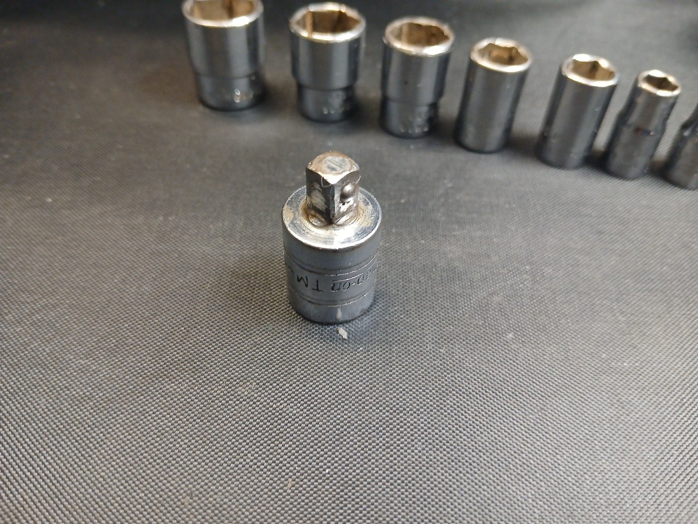Snap On 1/4 Inch Drive Metric Ratchet Socket Set NO MISSING PIECES