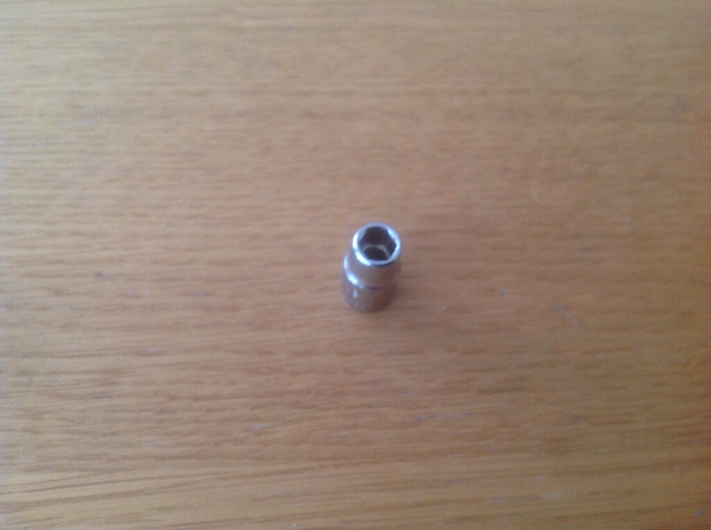 Mac Tools M66 MMR metric 6 mm 1/4″ drive 6 pt. chrome new socket made in USA