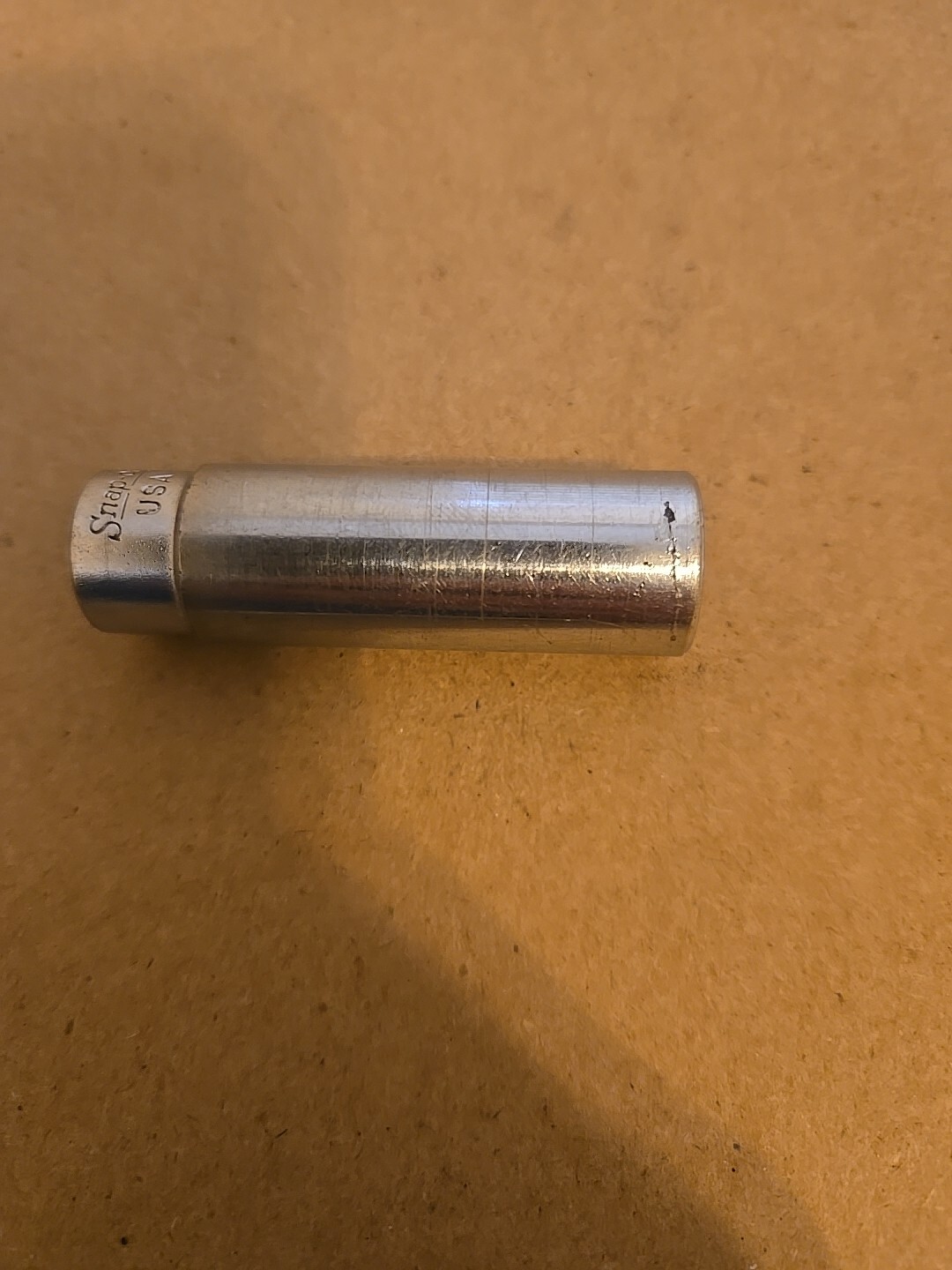 Snap On 1/4″ Drive 7/16″ 6PT Deep Chrome Socket STM14