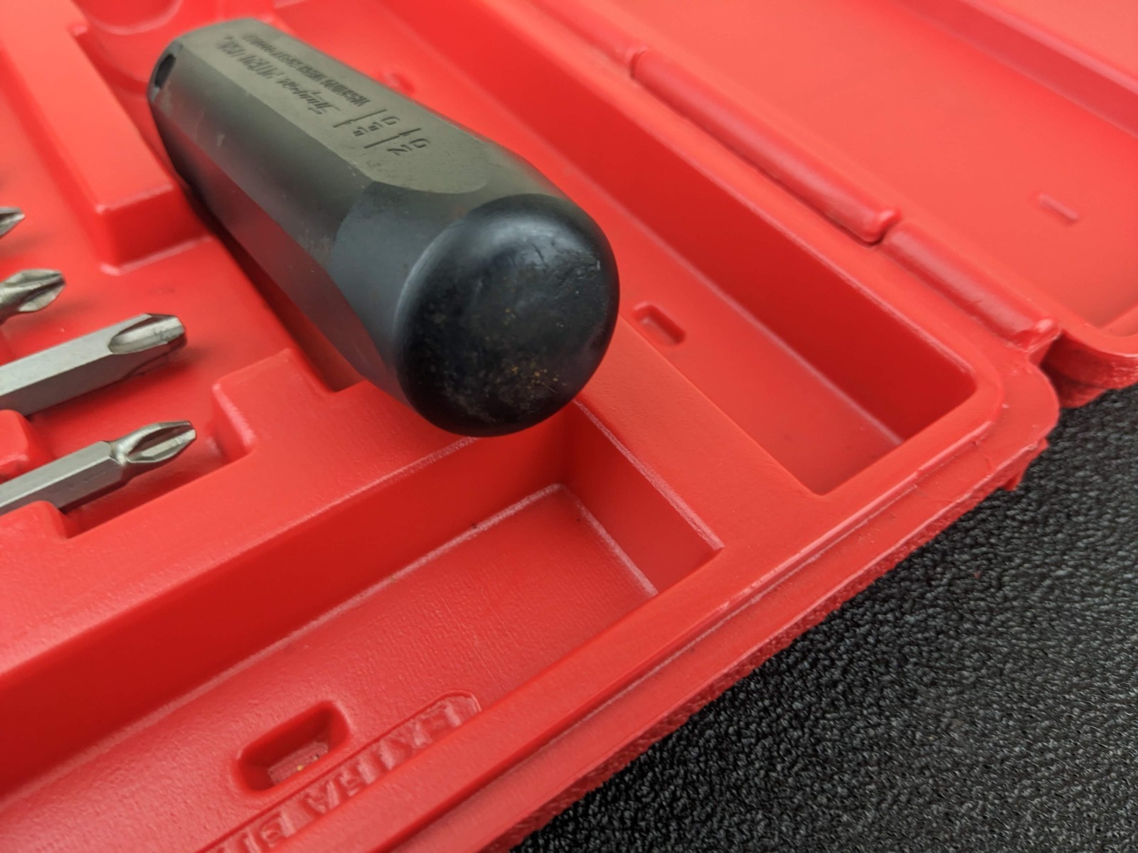#bo117 Snap On Tools PIT208 EPIT208 3/8” Impact Driver Set 8 pcs with Case