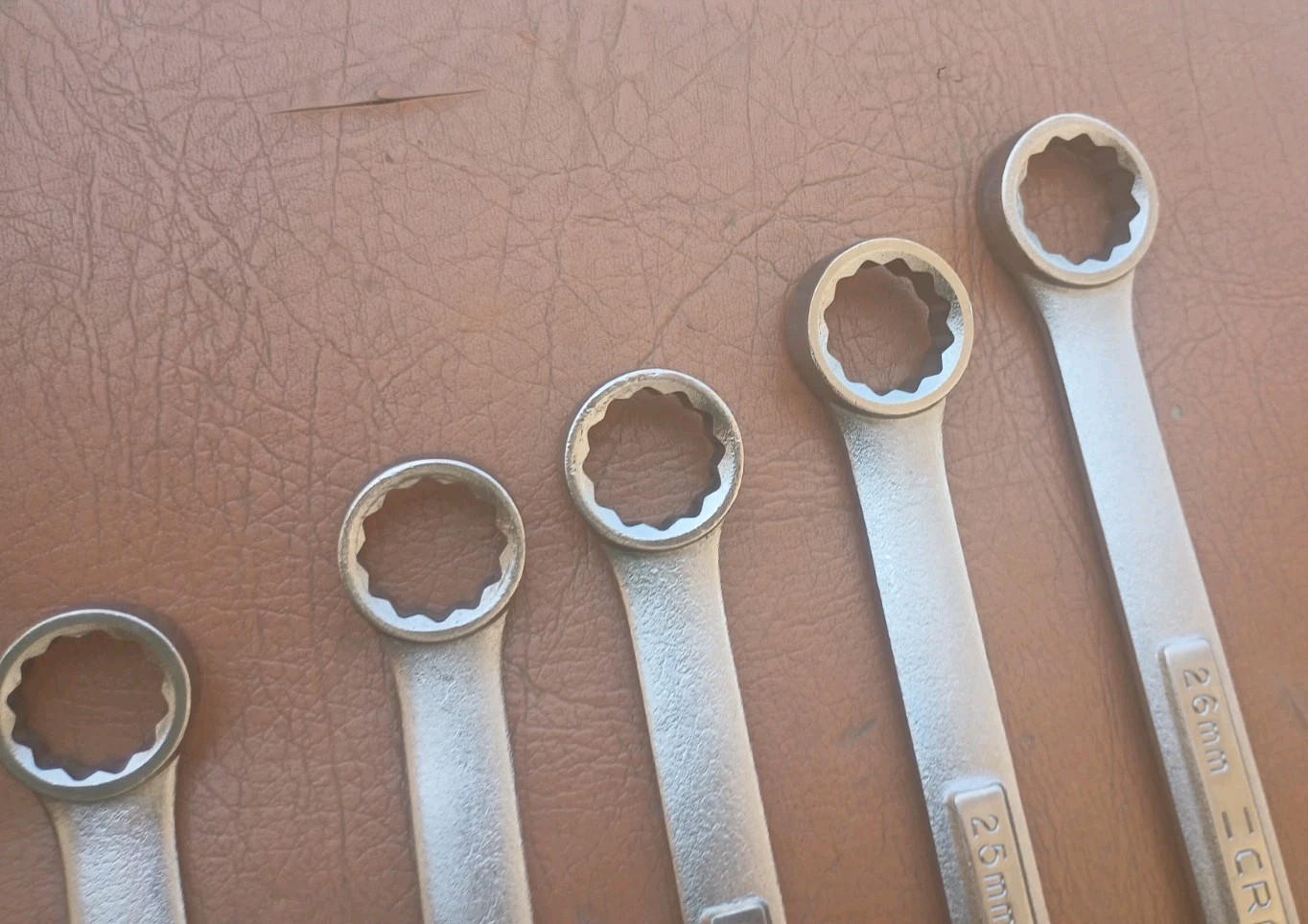 Craftsman USA 7pc -VA- 20mm to 26mm Large Metric (Rare) Combination Wrench Set