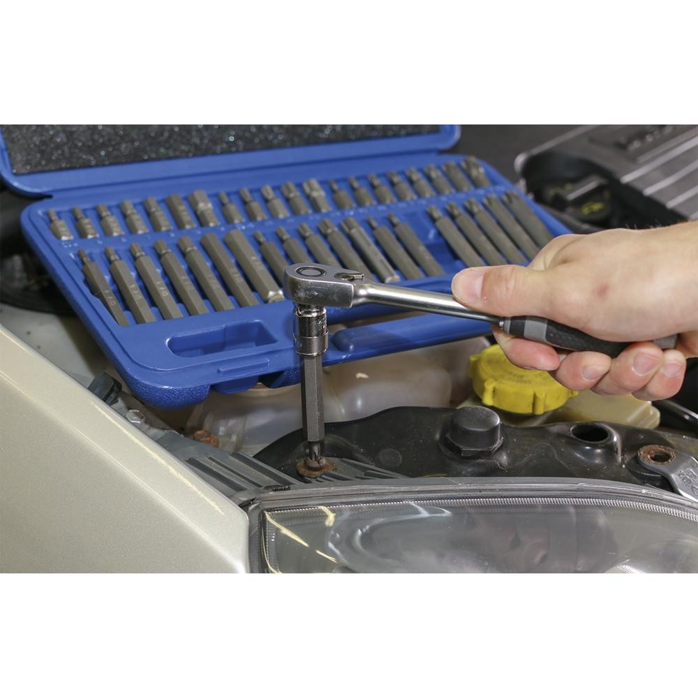 Sealey AK219 42 Piece Torx Spline Hex Bit and Driver Set
