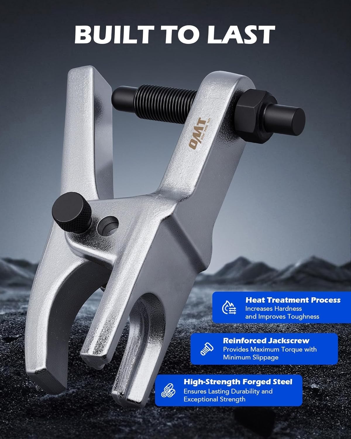 Professional Quality Pitman Arm and Tie Rod Puller Set for Vehicle Maintenance