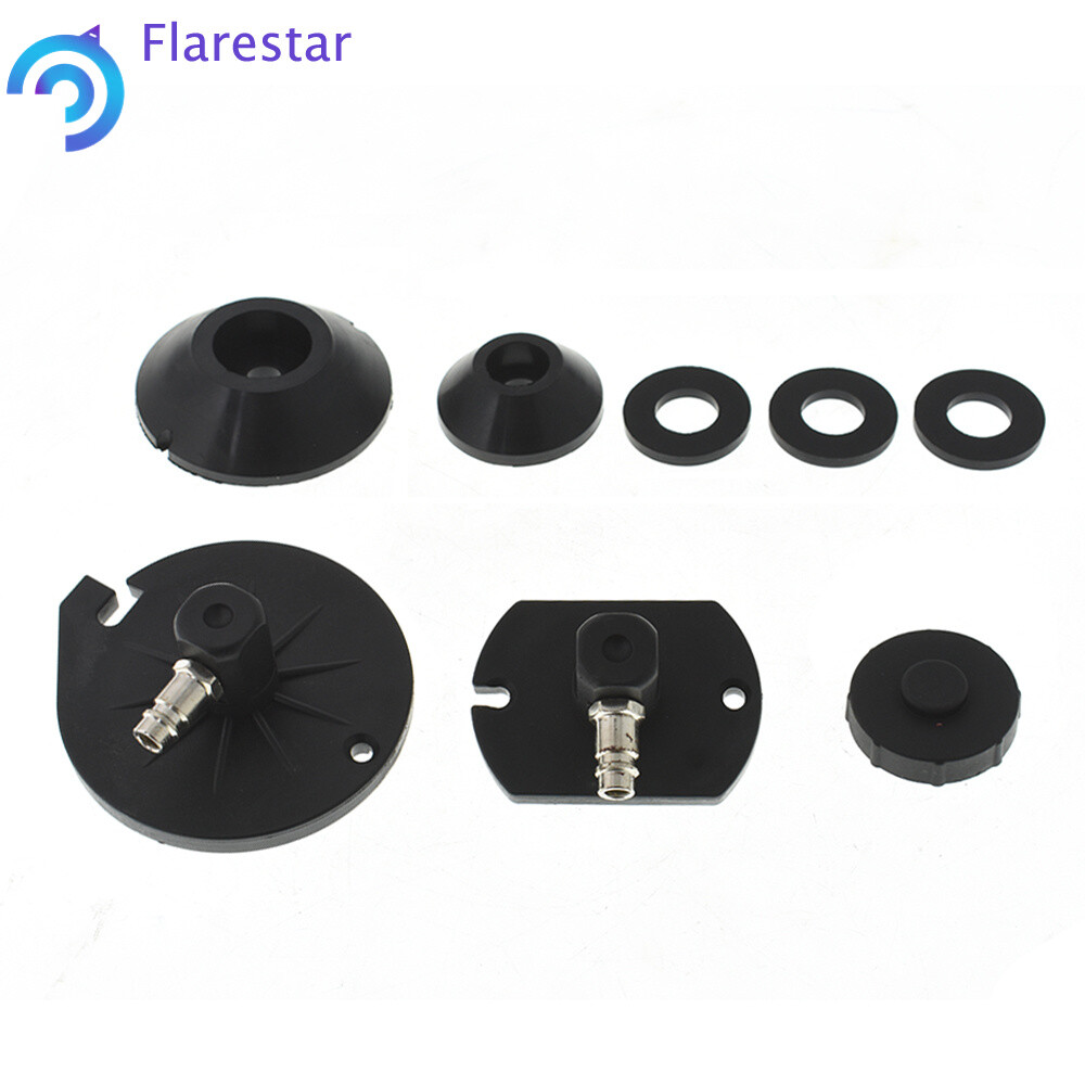Portable Pneumatic Air Pressure Brake Kit + Clutch Bleeder Valve System Kit
